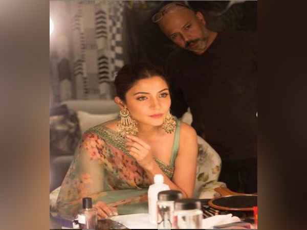 Actor Anushka Sharma with Subbu (Image courtesy: Instagram)