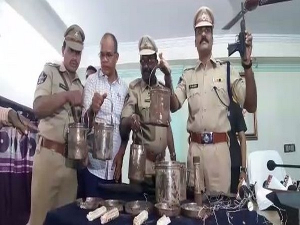 An anti-Naxal force discovered six landmines in Donubai forest area on Tuesday. Photo/ANI