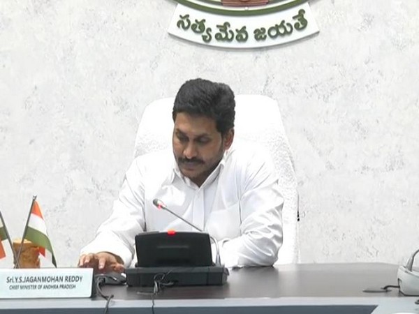 Andhra Pradesh Chief Minister YS Jaganmohan Reddy (Photo/ANI)