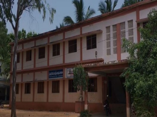 Visuals of the tribal welfare department run school in East Godavari in Andhra Pradesh. Photo/ANI