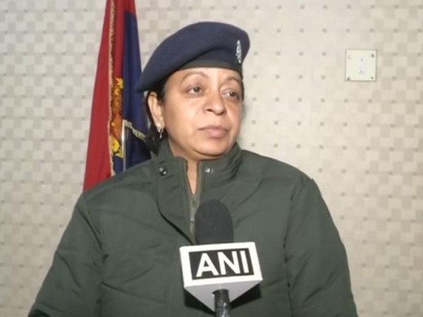 UP Police officer Archana Singh talking to ANI in Lucknow on Saturday (photo/ANI)