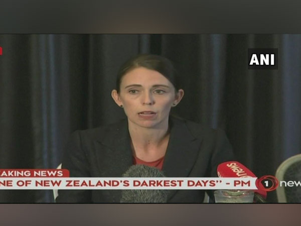 New Zealand Prime Minister Jacinda Ardern at the presser on Friday