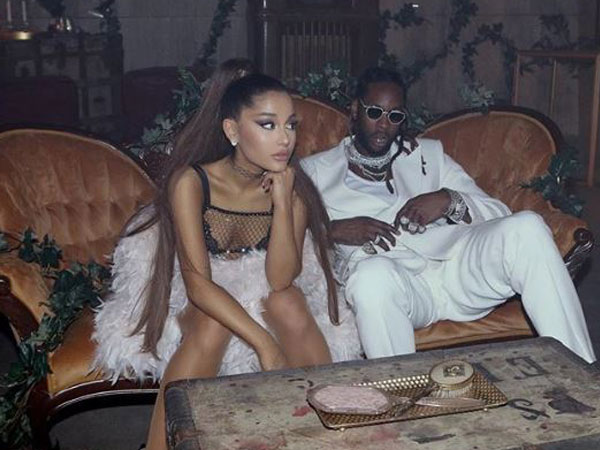 Ariana Grande and 2 Chainz, Image courtesy: Instagram