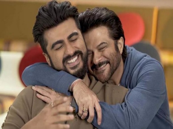 Arjun Kapoor and Anil Kapoor (Image source: Twitter)