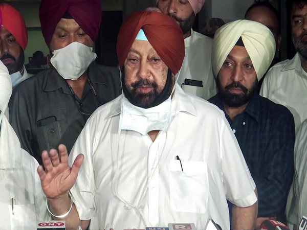 Former Punjab Chief Minister Captain Amarinder Singh (File photo/ANI)