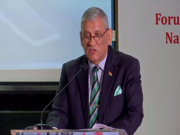 Army chief Bipin Rawat speaking at an event in Mumbai on Saturday. Photo/ANI