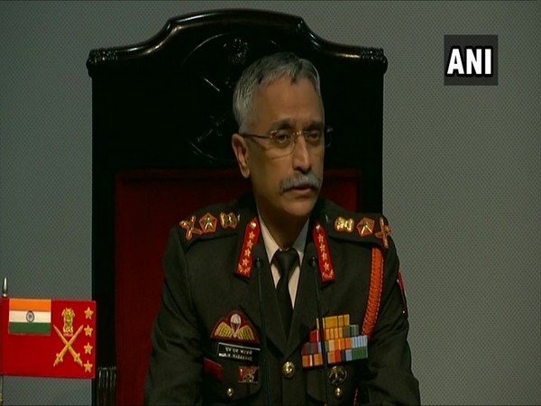 Army Chief  General Manoj Mukund Naravane speaking to media on Saturday