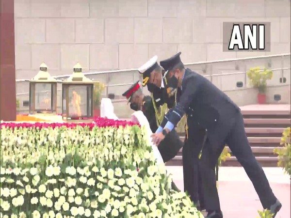 Visual from the National War Memorial (Photo/ANI)