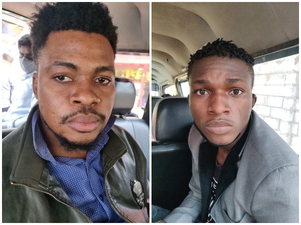 Christian Ozoemena Chimerie and Okonkwo Benjamin Chukwudi