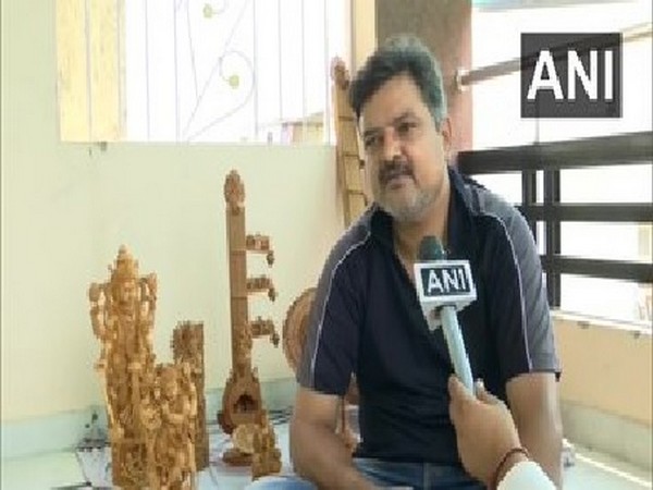 Mahesh Jangid, an artisan speaking to ANI in Jaipur, Rajasthan. [Photo/ANI]