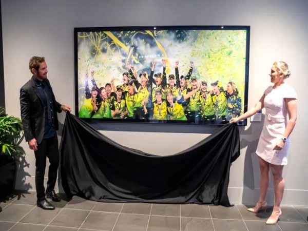 Australia women's cricket team immortalised in art (Photo/ ICC)