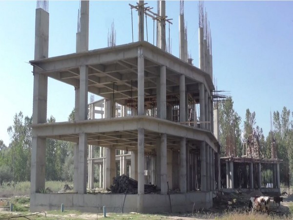 Visual of the biotechnology park's construction site. (Photo/ANI)