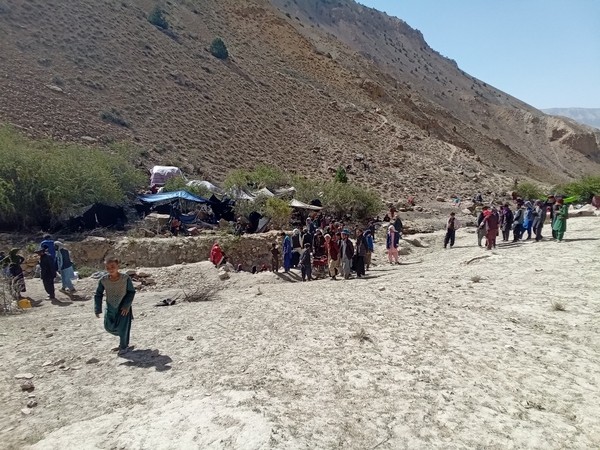 Thousands displaced after recent fighting in Balkhab's Sar-e-Pul province (Photo Credit: OCHA Twitter )