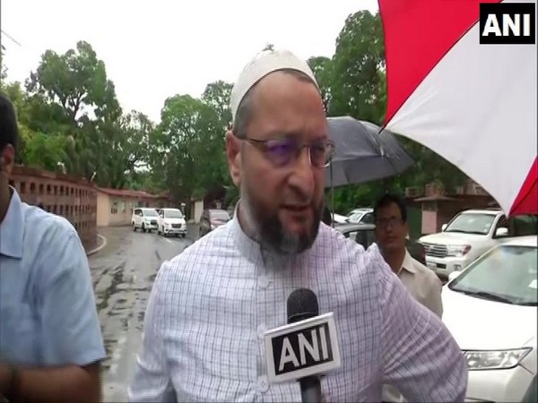 AIMIM MP, Asaduddin Owaisi taking to ANI in New Delhi on Monday 