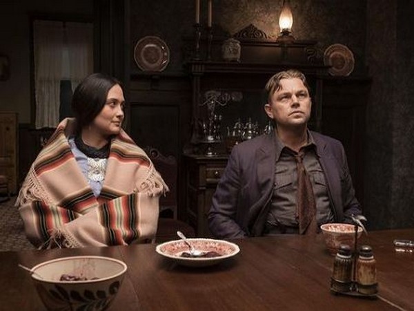 Leonardo DiCaprio, Lily Gladstone in a still from 'Killers Of The Flower Moon' (Image Source: Instagram)