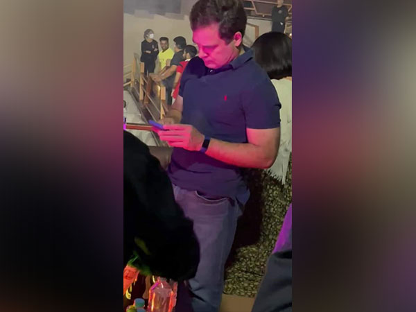Former Congress Chief Rahul Gandhi seen at a Kathmandu nightclub