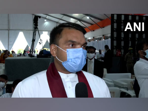 Sri Lankan Cabinet Minister Namal Rajapaksa (Photo/ANI)