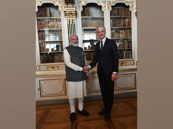 Prime Minister Narendra Modi and Norwegian Prime Minister Jonas Gahr Store. (Photo Credit: PMO)