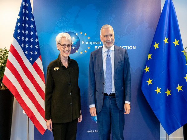 US Deputy Secretary of State Wendy Sherman met European External Action Service Secretary General Stefano Sannino in Brussels