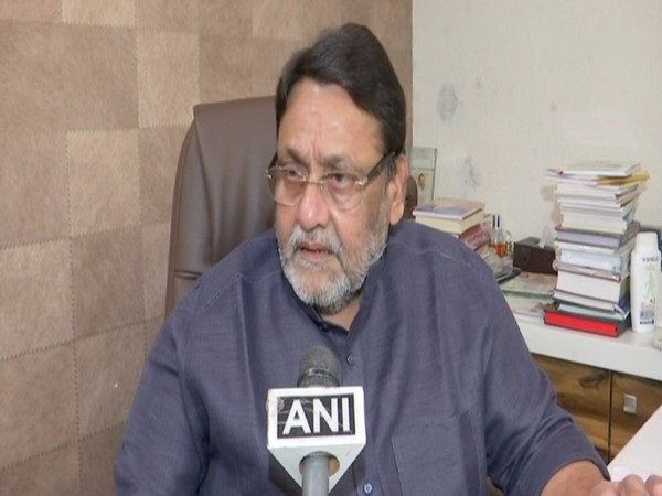 Maharashtra Cabinet Minister Nawab Malik speaking to ANI on Tuesday