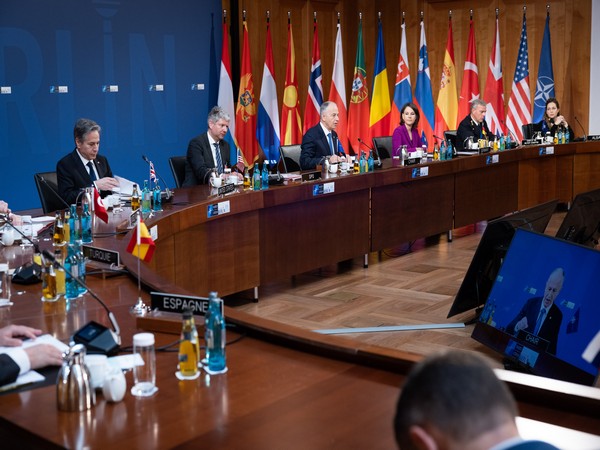 NATO Foreign Ministers met in Berlin on Sunday (Photo Credit: NATO Twitter)