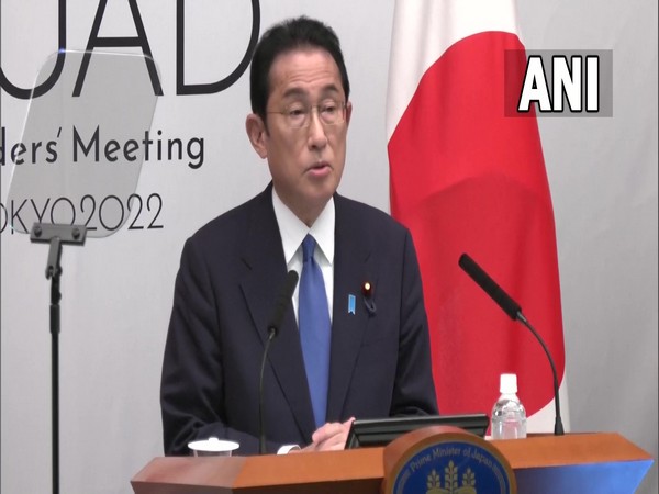 Japanese Prime Minister Fumio Kishida addressed a press conference after the Quad Leaders Summit.