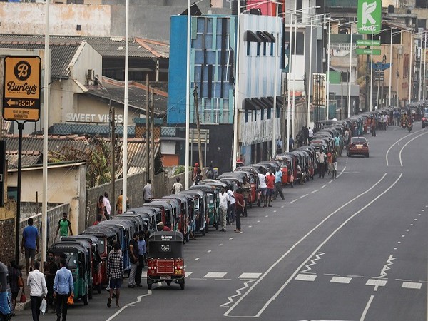 Three-wheelers queue to buy petrol due to fuel shortage, amid the country's economic crisis, in Colombo, Sri Lanka, July 5 2022. (Photo Credit: REUTERS)