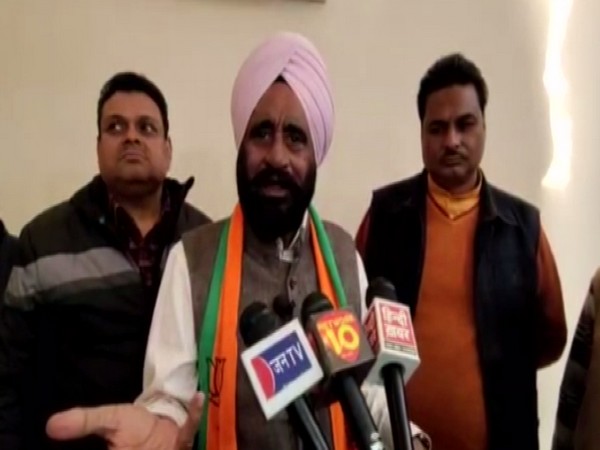 Uttar Pradesh Jal Shakti Minister Baldev Singh Okhla (Photo/ANI)