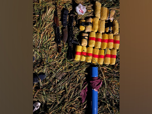 Seizes items by the BSF and Punjab Police. (ANI)