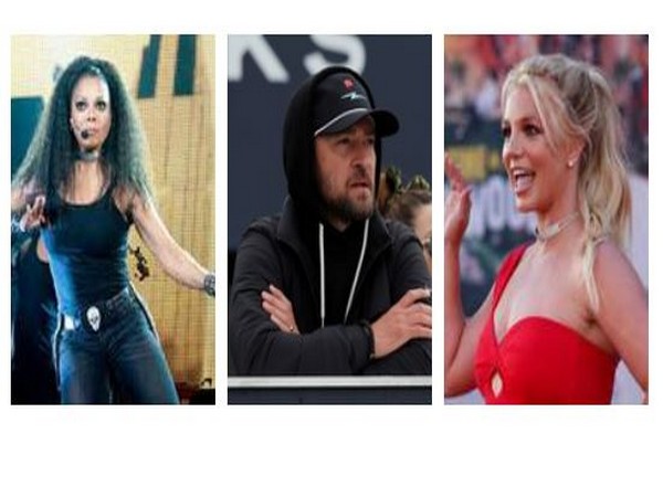 Janet Jackson, Justin Timberlake and Britney Spears