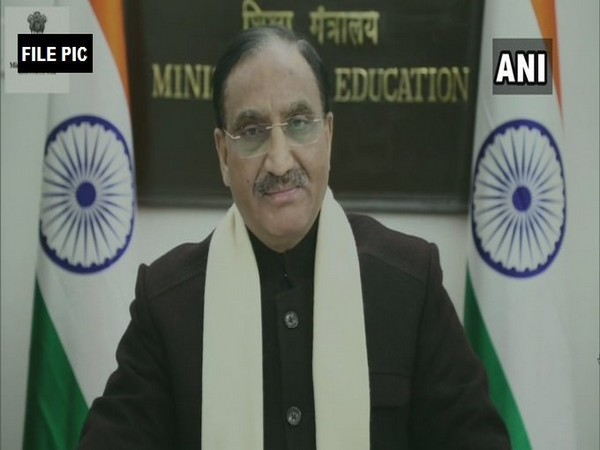 Union Education Minister Ramesh Pokhriyal Nishank (Photo/ANI)