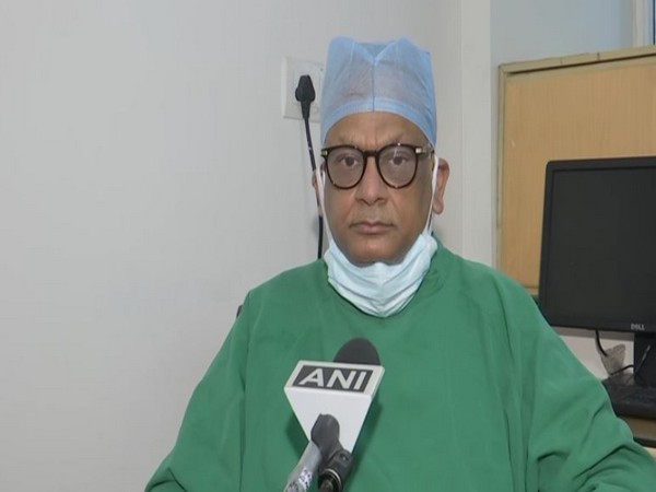 Dr Shyam Agarwal speaking to ANI on Saturday.