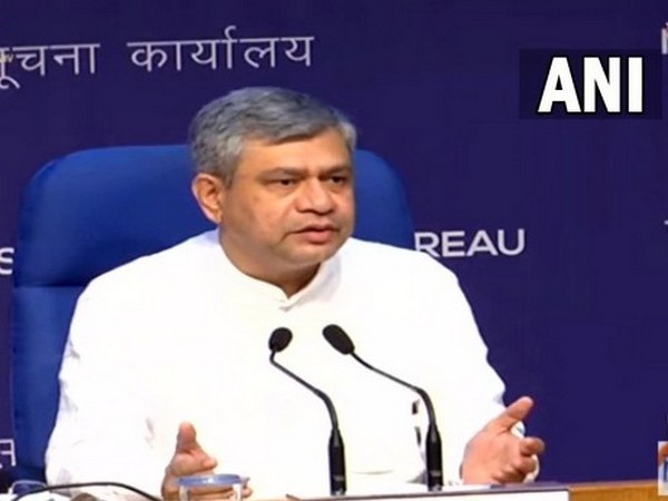 Union Minister of Railways, Communications, Electronics and Information Technology Ashwini Vaishnaw. (Photo/ANI)