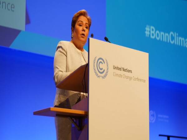 UN Climate Change Executive Secretary Patricia Espinosa at the opening of the Bonn Climate Change