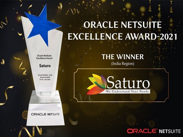 Saturo Wins the 2021 Oracle NetSuite Excellence Award
