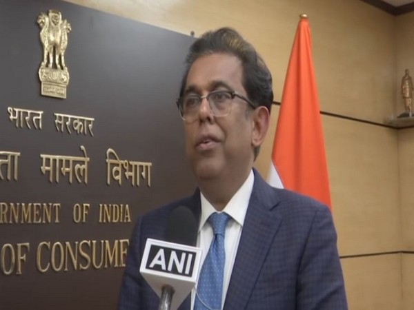 Rohit Kumar Singh, Secretary, Department of Consumer Affairs speaking with ANI.