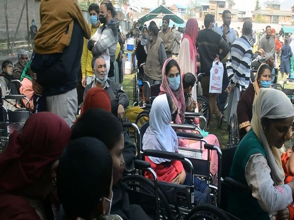 Visual from the camp for disabled in  J-K's Bijbehara