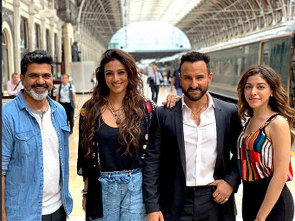 Director Nitin Kakkar, Tabu, Saif Ali Khan and Alaia F