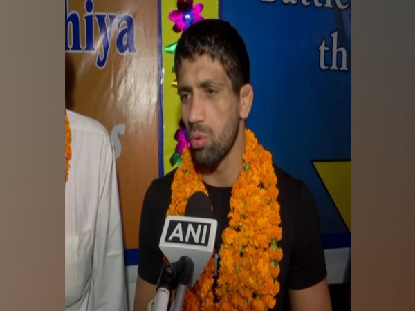 Tokyo Olympic Silver Medallist Ravi Dahiya (Photo/ANI)