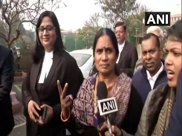 Asha Devi speaking to ANI in New Delhi on Tuesday. 