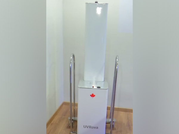 UVRova, the product to disinfect rooms without consumables, fumes, vapours, sound, corrosion or residues. Photo/ANI