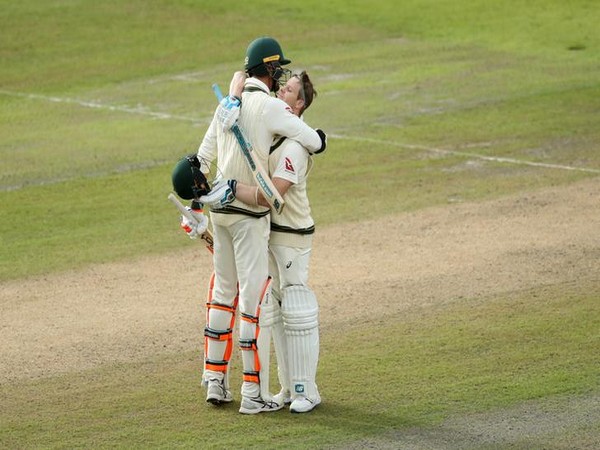 Australia declared first innings at the score of 497/8