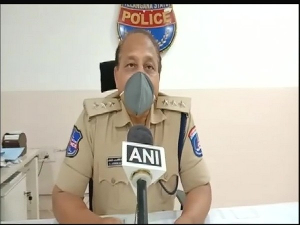 ACP Ashok Kumar Goud of RGIA Police Station. (Photo/ANI)