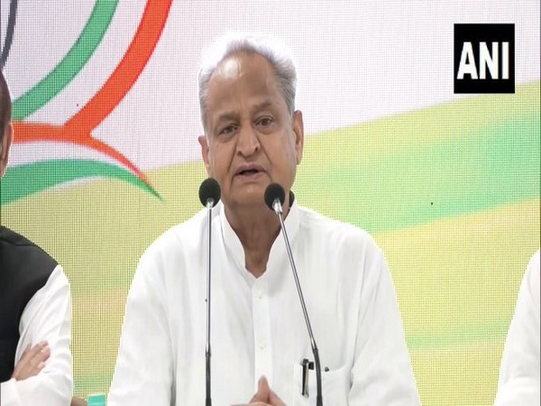 Rajasthan Chief Minister Ashok Gehlot (File Photo/ANI)