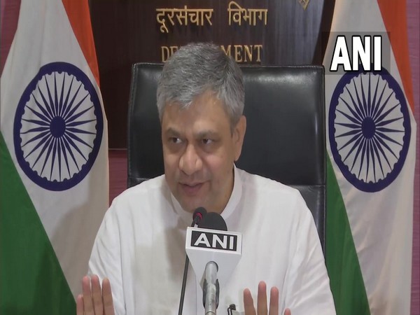 Union Minister of Communications, Electronics and Information Technology Ashwini Vaishnaw. (Photo/ANI)