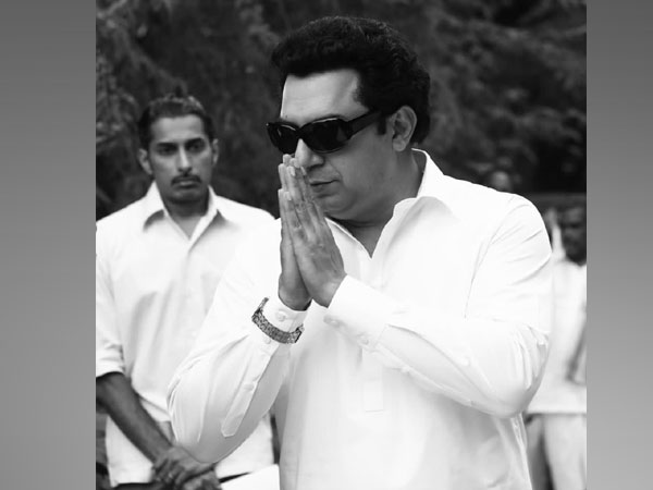 New look of Arvind Swami as MGR in 'Thalaivi'. (Image Source: Twitter)