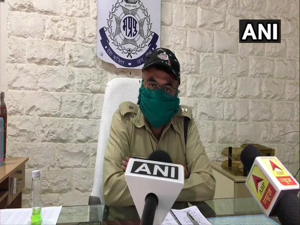Indore ASP speaking to ANI on Sunday. Photo/ANI