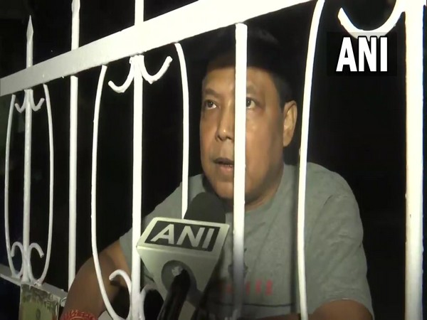 Former Assam Chief Minister Hiteswar Saikia's son Ashok Saikia speaking to ANI (Photo/ANI)