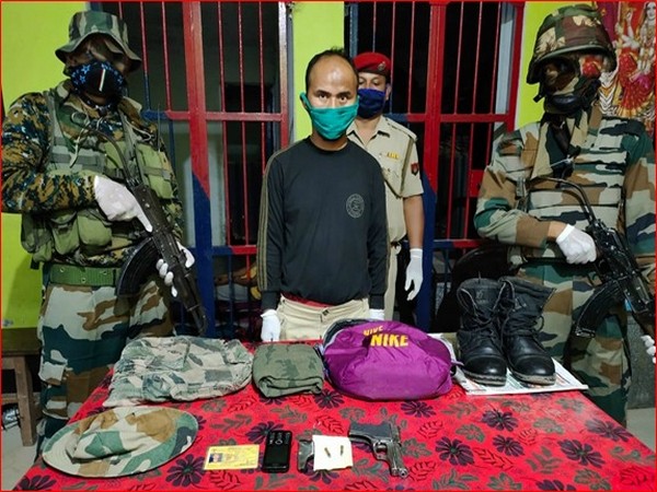 The over ground worker apprehended by Army and Assam Police. 