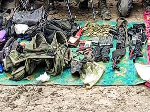 2 DNLA cadres neutralised in Assam, arms and ammunition recovered. Photo/ ANI
